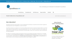 Desktop Screenshot of epoxidharze.net